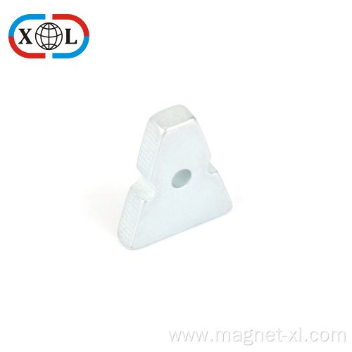 Custom Shape N45H Permanent NdFeB Magnet with Hold